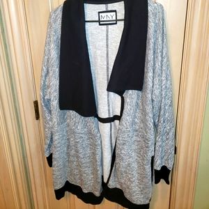 Plus sz 1X Andrew Marc New York longer Cardigan sweater
